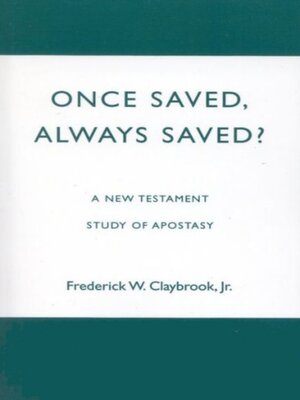 cover image of Once Saved, Always Saved?